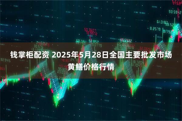 钱掌柜配资 2025年5月28日全国主要批发市场黄鳝价格行情